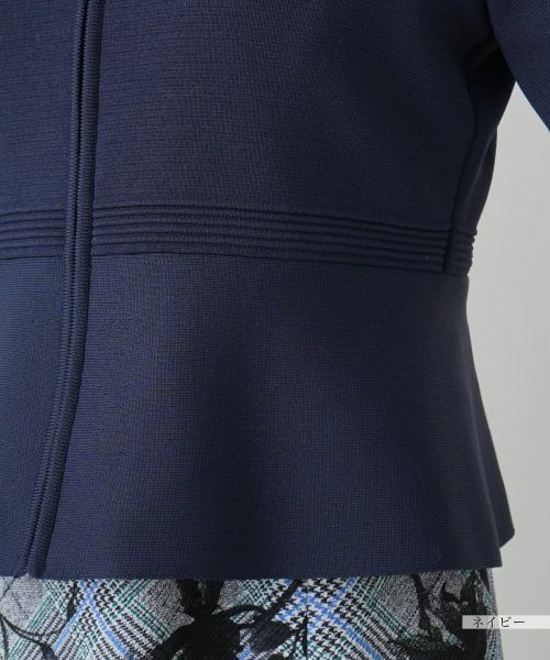 Leilian / レリアン テーラードジャケット | ペプラムジャケット【Leilian WHITE LABEL】 | 詳細15