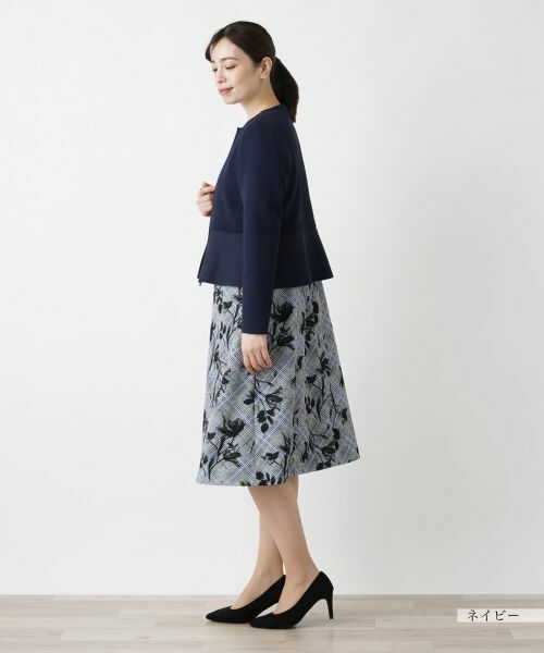 Leilian / レリアン テーラードジャケット | ペプラムジャケット【Leilian WHITE LABEL】 | 詳細5