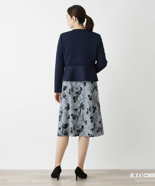 Leilian / レリアン テーラードジャケット | ペプラムジャケット【Leilian WHITE LABEL】 | 詳細6