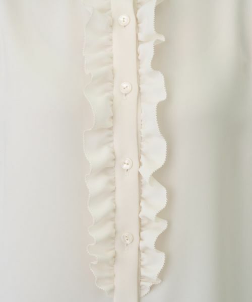 Leilian / レリアン シャツ・ブラウス | 洗えるフリルブラウス | 詳細11