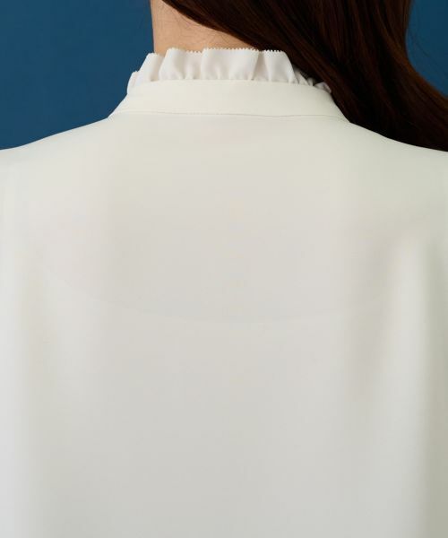 Leilian / レリアン シャツ・ブラウス | 洗えるフリルブラウス | 詳細9