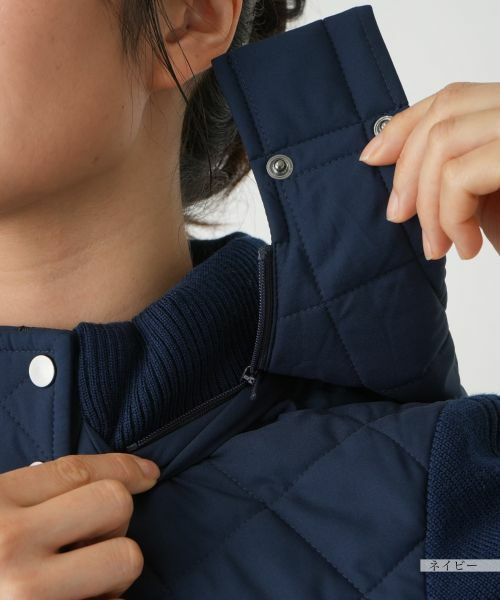 Leilian / レリアン その他アウター | 切替フーデッドコート【Leilian WHITE LABEL】 | 詳細12