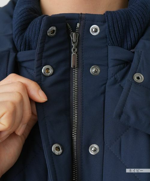 Leilian / レリアン その他アウター | 切替フーデッドコート【Leilian WHITE LABEL】 | 詳細13