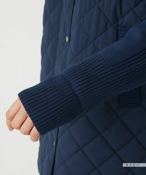 Leilian / レリアン その他アウター | 切替フーデッドコート【Leilian WHITE LABEL】 | 詳細16