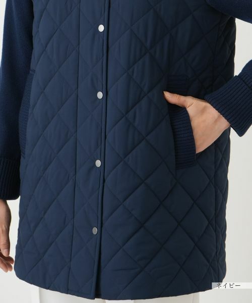 Leilian / レリアン その他アウター | 切替フーデッドコート【Leilian WHITE LABEL】 | 詳細17