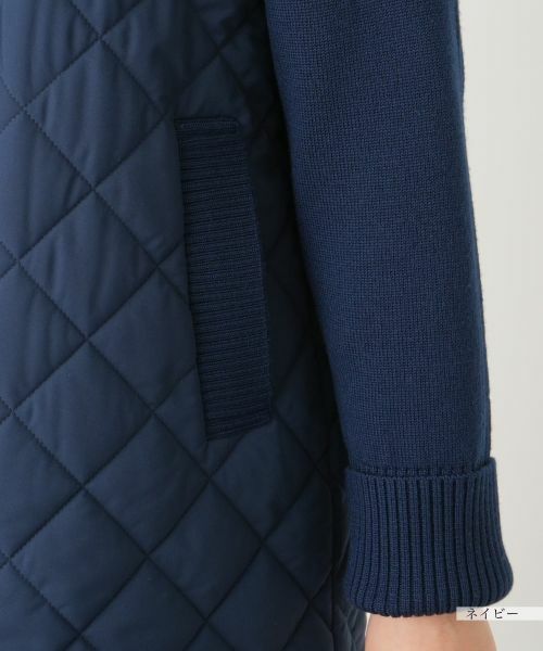 Leilian / レリアン その他アウター | 切替フーデッドコート【Leilian WHITE LABEL】 | 詳細18