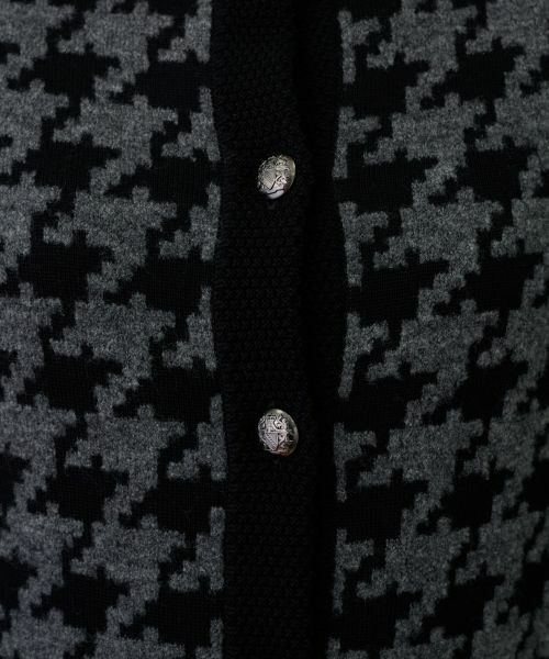 Leilian / レリアン カーディガン・ボレロ | 千鳥格子カーディガン | 詳細15