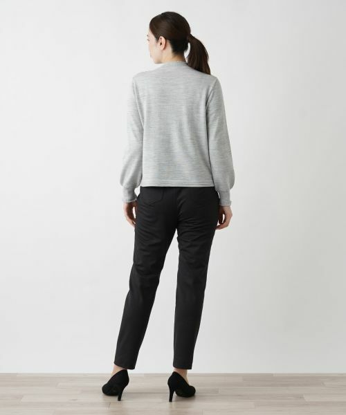 Leilian / レリアン ニット・セーター | レースハイネックニット | 詳細3