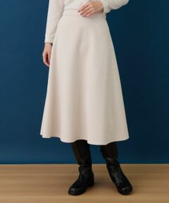 Leilian / レリアン ミニ・ひざ丈スカート | フレアスカート【Leilian WHITE LABEL】