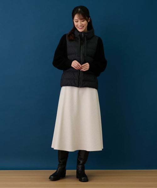 Leilian / レリアン ミニ・ひざ丈スカート | フレアスカート【Leilian WHITE LABEL】 | 詳細10
