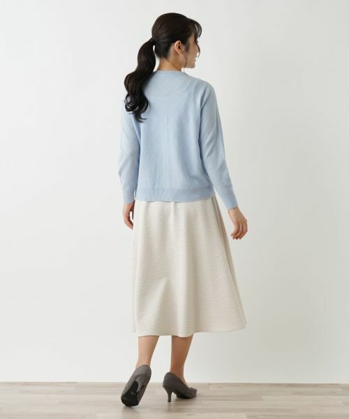 Leilian / レリアン ミニ・ひざ丈スカート | フレアスカート【Leilian WHITE LABEL】 | 詳細22