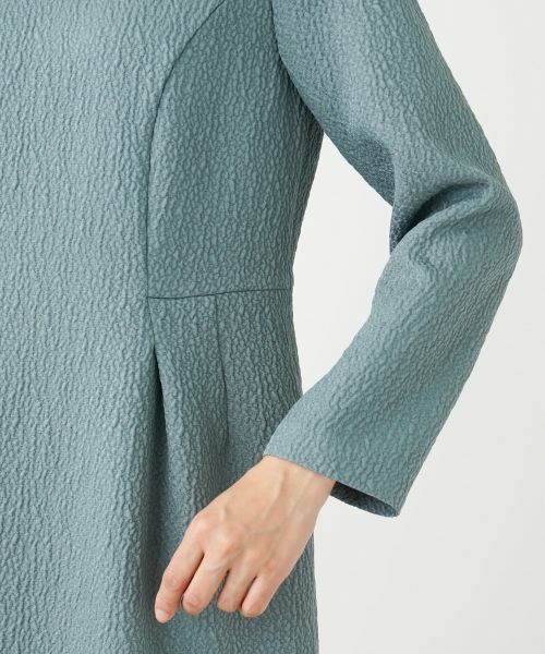 Leilian / レリアン ドレス | クルーネックワンピース【Leilian WHITE LABEL】 | 詳細12