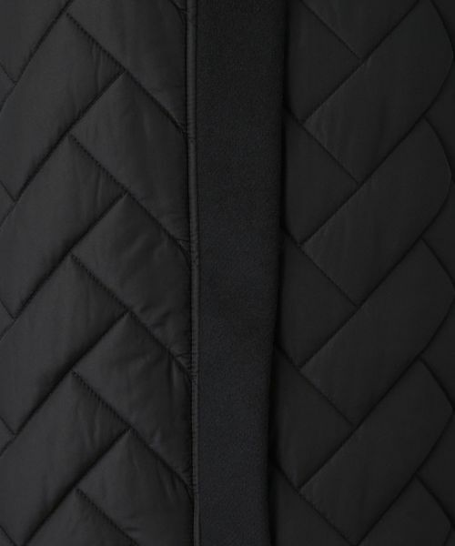 Leilian / レリアン その他アウター | キルティング切替ノーカラーコート【Leilian WHITE LABEL】 | 詳細14