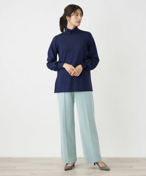 Leilian / レリアン ニット・セーター | ギャザースリーブニット | 詳細1