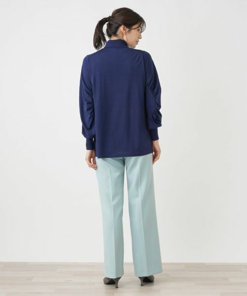 Leilian / レリアン ニット・セーター | ギャザースリーブニット | 詳細3