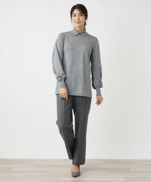 Leilian / レリアン ニット・セーター | ギャザースリーブニット | 詳細5