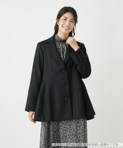 Leilian / レリアン テーラードジャケット | フレアシルエットブレザー