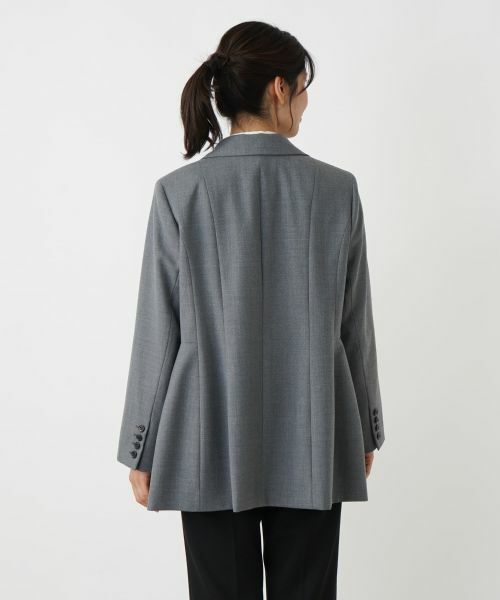 Leilian / レリアン テーラードジャケット | フレアシルエットブレザー | 詳細11