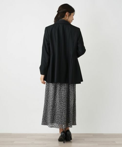 Leilian / レリアン テーラードジャケット | フレアシルエットブレザー | 詳細3