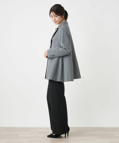 Leilian / レリアン テーラードジャケット | フレアシルエットブレザー | 詳細7