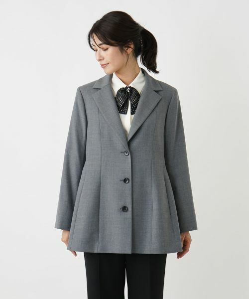 Leilian / レリアン テーラードジャケット | フレアシルエットブレザー | 詳細9