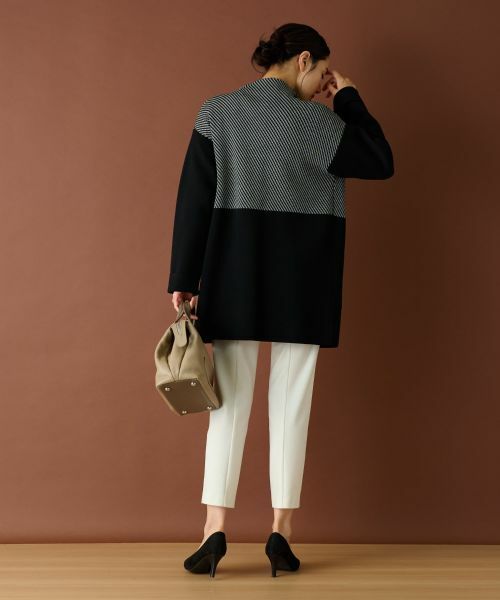 Leilian / レリアン その他アウター | ジャカードニットコート | 詳細11