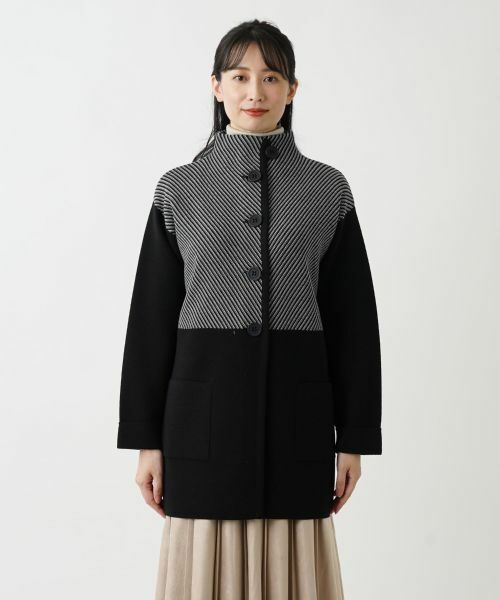 Leilian / レリアン その他アウター | ジャカードニットコート | 詳細28