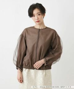 Leilian / レリアン その他アウター | ジップブルゾン