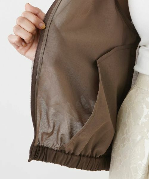 Leilian / レリアン その他アウター | ジップブルゾン | 詳細18