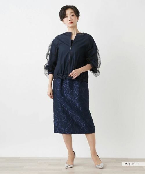 Leilian / レリアン その他アウター | ジップブルゾン | 詳細4