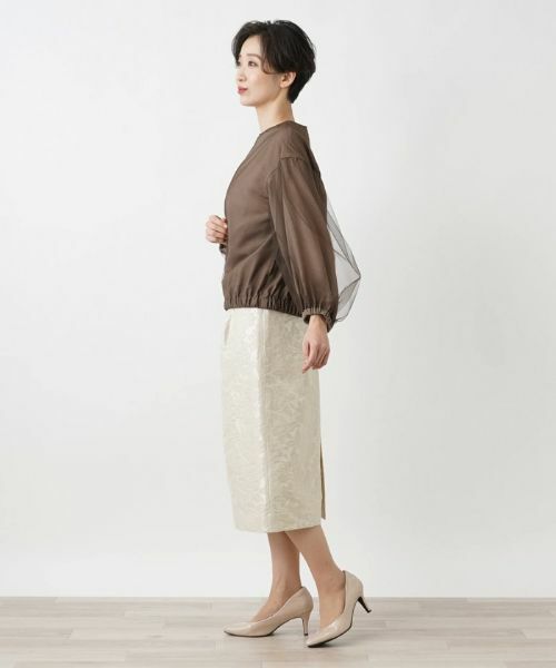 Leilian / レリアン その他アウター | ジップブルゾン | 詳細8