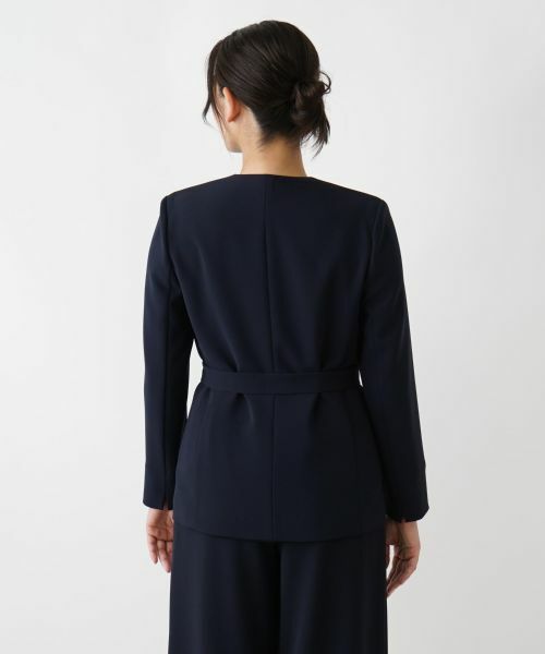 Leilian / レリアン テーラードジャケット | 洗えるジャケット【Leilian WHITE LABEL】 | 詳細10