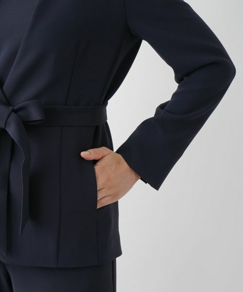 Leilian / レリアン テーラードジャケット | 洗えるジャケット【Leilian WHITE LABEL】 | 詳細13