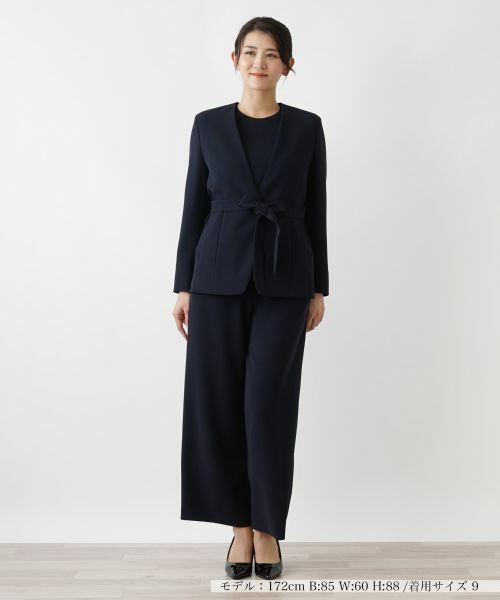 Leilian / レリアン テーラードジャケット | 洗えるジャケット【Leilian WHITE LABEL】 | 詳細4