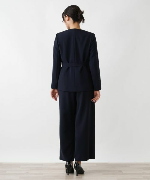 Leilian / レリアン テーラードジャケット | 洗えるジャケット【Leilian WHITE LABEL】 | 詳細6