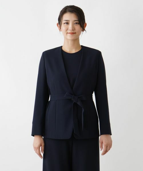 Leilian / レリアン テーラードジャケット | 洗えるジャケット【Leilian WHITE LABEL】 | 詳細8