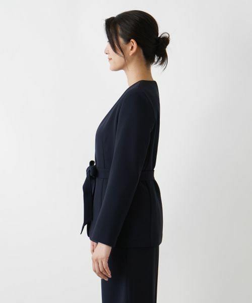 Leilian / レリアン テーラードジャケット | 洗えるジャケット【Leilian WHITE LABEL】 | 詳細9
