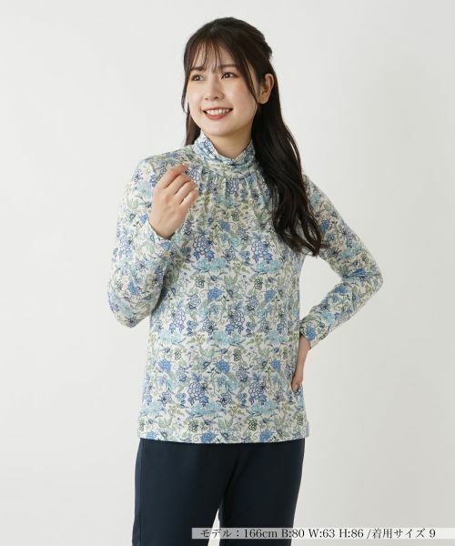 Leilian/レリアン カットソー グリーン 9(M) Leilian/レリアン カットソー グリーン 9(M)