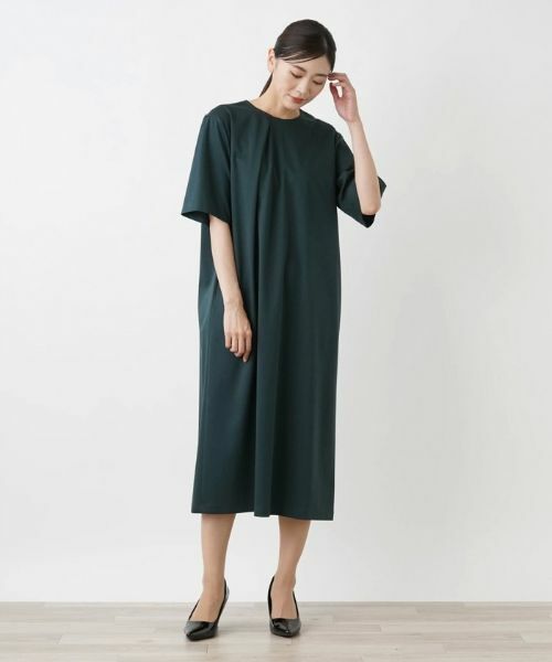 Leilian / レリアン ドレス | サックワンピース【Leilian WHITE LABEL】 | 詳細1