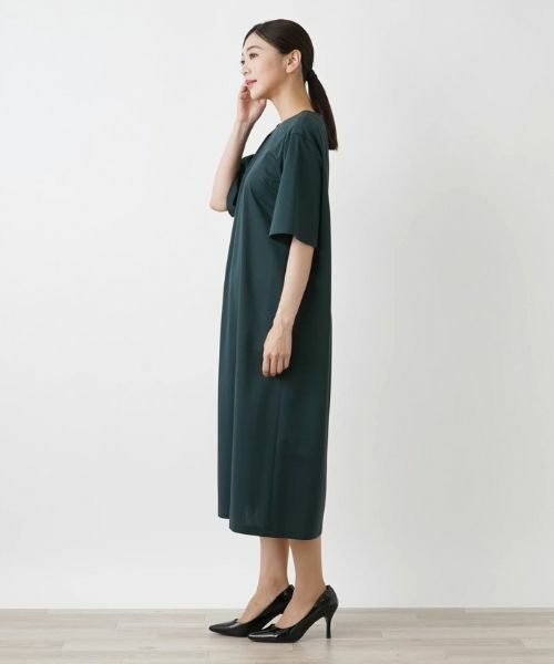 Leilian / レリアン ドレス | サックワンピース【Leilian WHITE LABEL】 | 詳細2