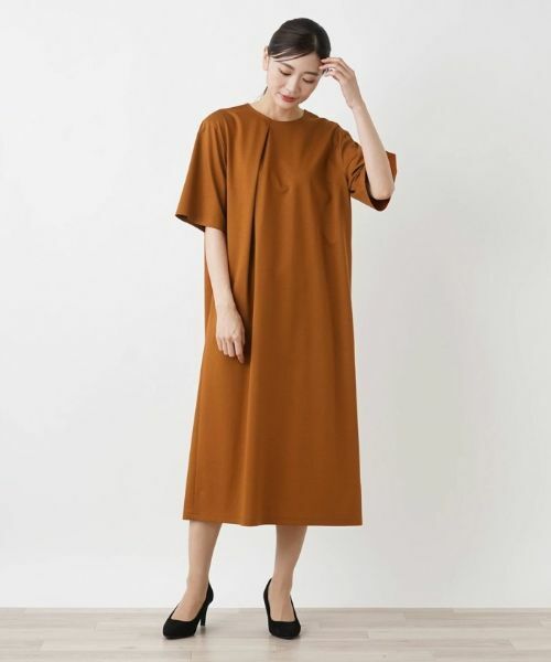 Leilian / レリアン ドレス | サックワンピース【Leilian WHITE LABEL】 | 詳細4