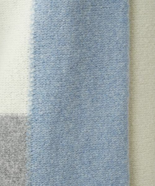 Leilian / レリアン その他アウター | カラーブロックニットコート | 詳細5