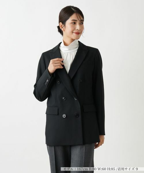 Leilian/レリアン ブレザー ブラック 7(S)