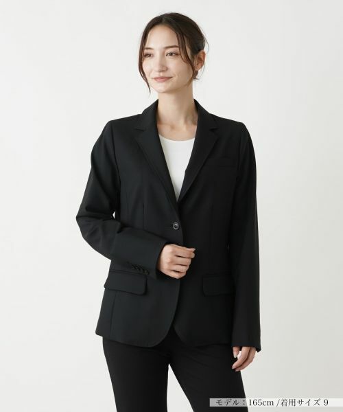 Leilian / レリアン テーラードジャケット | ブレザージャケット(ブラック)