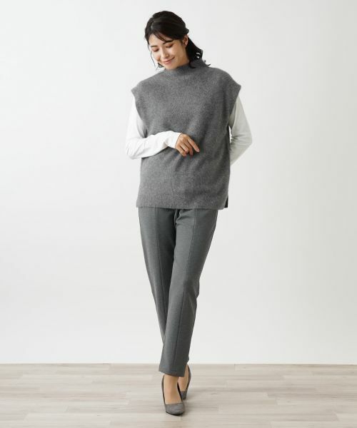 Leilian / レリアン テーラードジャケット | ベスト | 詳細1