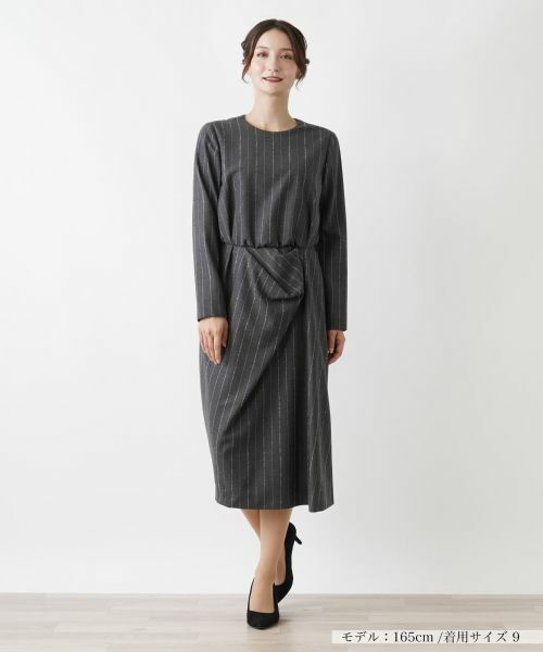Leilian / レリアン ドレス | ワンピース(チャコール系)