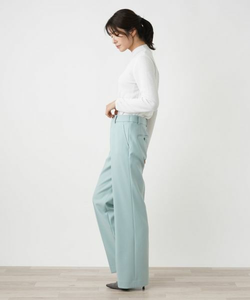 Leilian / レリアン その他パンツ | センタープレスパンツ【Leilian WHITE LABEL】 | 詳細2