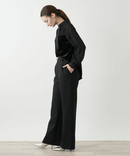 Leilian / レリアン その他パンツ | センタープレスパンツ【Leilian WHITE LABEL】 | 詳細20