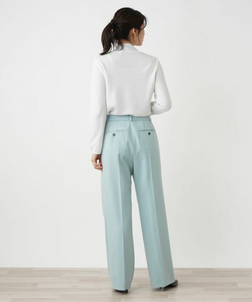 Leilian / レリアン その他パンツ | センタープレスパンツ【Leilian WHITE LABEL】 | 詳細3