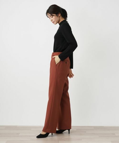 Leilian / レリアン その他パンツ | センタープレスパンツ【Leilian WHITE LABEL】 | 詳細7